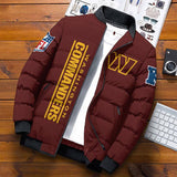 Men's Washington Commanders Puffer Jacket front of