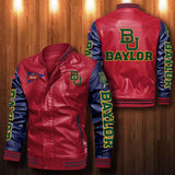 30% OFF The Best Men's Baylor Bears Leather Jacket For Sale 