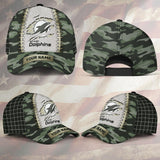 The Best Miami Dolphins Camo Hat Custom Name