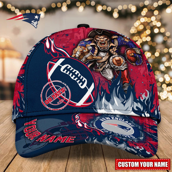 Hot Selling New England Patriots Hat Mascot Custom Name