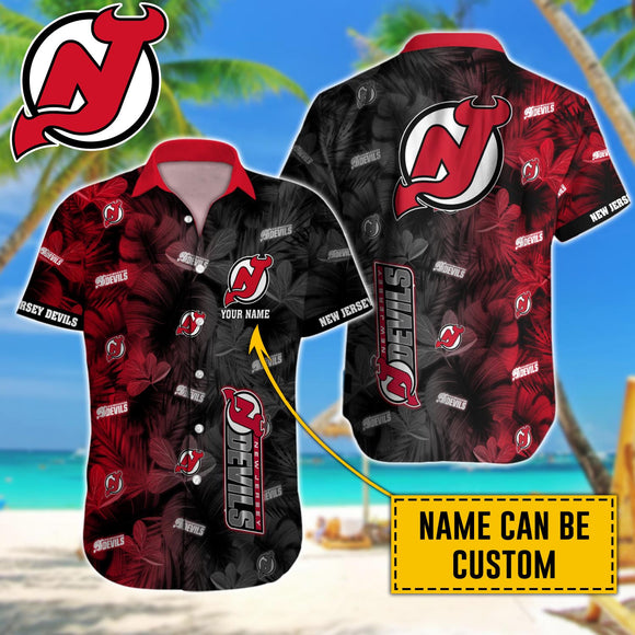 15% OFF Cheap New Jersey Devils Hawaiian Shirt Custom Name