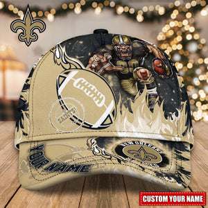 Hot Selling New Orleans Saints Hat Mascot Custom Name