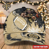 Hot Selling New Orleans Saints Hat Mascot Custom Name