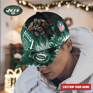 Hot Selling New York Jets Hat Mascot Custom Name