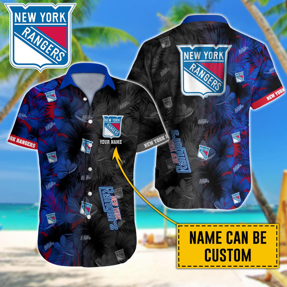 15% OFF Cheap New York Rangers Hawaiian Shirt Custom Name