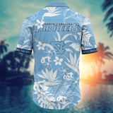 20% OFF North Carolina Tar Heels Hawaiian Shirt Tropical Flower