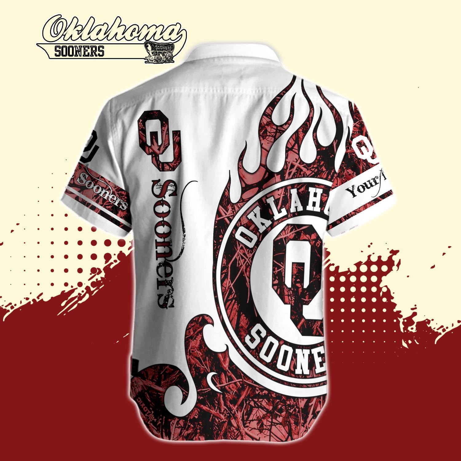 Oklahoma Sooners custom jersey