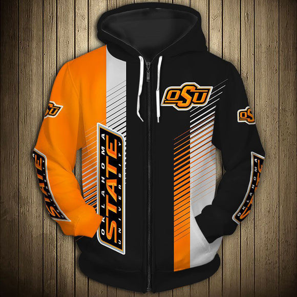 20% OFF Oklahoma State Cowboys Hoodie Stripe For Sale