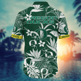 20% OFF Oregon Ducks Hawaiian Shirt Tropical Flower