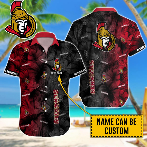 15% OFF Cheap Ottawa Senators Hawaiian Shirt Custom Name