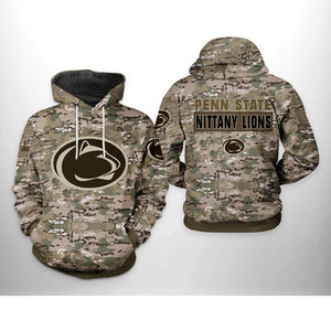 [SALE] 18% OFF Best Penn State Nittany Lions Camo Hoodies For Men Women – Color Camouflage