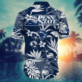 20% OFF Penn State Nittany Lions Hawaiian Shirt Tropical Flower