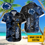 15% OFF Penn State Nittany Lions Shirt Tropical Leaf Custom Name For Sale