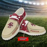 15% OFF Personalized Boston College Eagles Shoes - Loafers Style