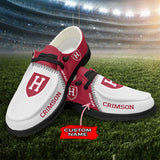 15% OFF Personalized Harvard Crimson Shoes - Loafers Style