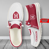 15% OFF Personalized Harvard Crimson Shoes - Loafers Style