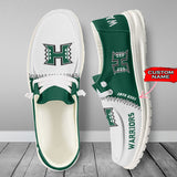 15% OFF Personalized Hawaii Warriors Shoes - Loafers Style