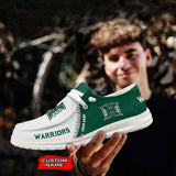 15% OFF Personalized Hawaii Warriors Shoes - Loafers Style