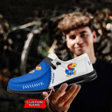 15% OFF Personalized Kansas Jayhawks Shoes - Loafers Style