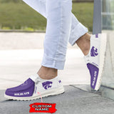 15% OFF Personalized Kansas State Wildcats Shoes - Loafers Style