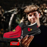 15% OFF Personalized Louisville Cardinals Shoes - Loafers Style