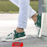 15% OFF Personalized Michigan State Spartans Shoes - Loafers Style