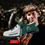 15% OFF Personalized Michigan State Spartans Shoes - Loafers Style