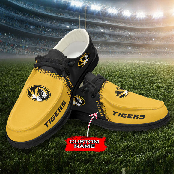 15% OFF Personalized Missouri Tigers Shoes - Loafers Style