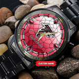 25% OFF Personalized Name Atlanta Falcons Watch Men Luxury - Under $50