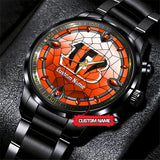 25% OFF Personalized Name Cincinnati Bengals Watch Men Luxury - Under $50