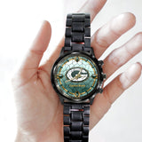 25% OFF Personalized Name Green Bay Packers Watch Men Luxury - Under $50