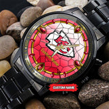 25% OFF Personalized Name Kansas City Chiefs Watch Men Luxury - Under $50