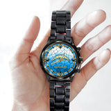 Personalized Name Los Angeles Chargers Watch Men Luxury