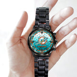 25% OFF Personalized Name Miami Dolphins Watch Men Luxury - Under $50