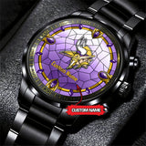 25% OFF Personalized Name Minnesota Vikings Watch Men Luxury - Under $50