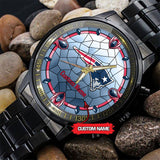 25% OFF Personalized Name New England Patriots Watch Men Luxury - Under $50