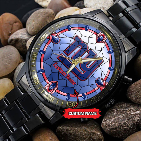 25% OFF Personalized Name New York Giants Watch Men Luxury - Under $50