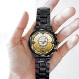 Personalized Name Pittsburgh Steelers Watch Men Luxury