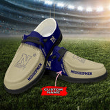 15% OFF Personalized Navy Midshipmen Shoes - Loafers Style