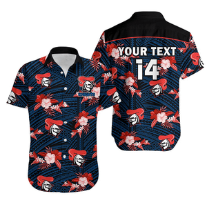 [SALE] 20% OFF Personalized Men's Newcastle Knights Hawaiian Shirt Floral