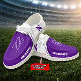 15% OFF Personalized Northwestern Wildcats Shoes - Loafers Style