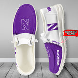 15% OFF Personalized Northwestern Wildcats Shoes - Loafers Style