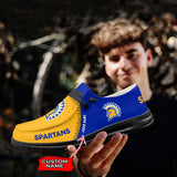 15% OFF Personalized San Jose State Spartans Shoes - Loafers Style