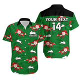 [SALE] 20% OFF Personalized Men's South Sydney Rabbitohs Hawaiian Shirt Floral