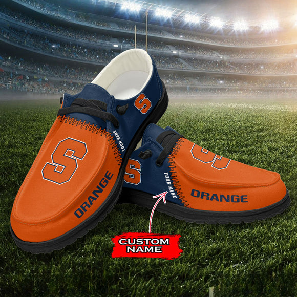 15% OFF Personalized Syracuse Orange Shoes - Loafers Style