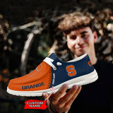 15% OFF Personalized Syracuse Orange Shoes - Loafers Style