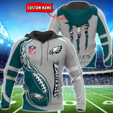 [SALE] 20% OFF Best Philadelphia Eagles Hoodie Mens Ball Flame