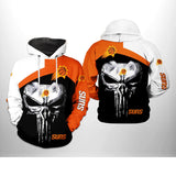 [SALE] 18% OFF Best Phoenix Suns Skull Hoodie For Men Women