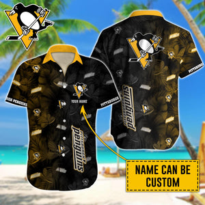 15% OFF Cheap Pittsburgh Penguins Hawaiian Shirt Custom Name
