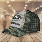 The Best San Francisco 49ers Camo Hat Custom Name | 4 FAn Shop